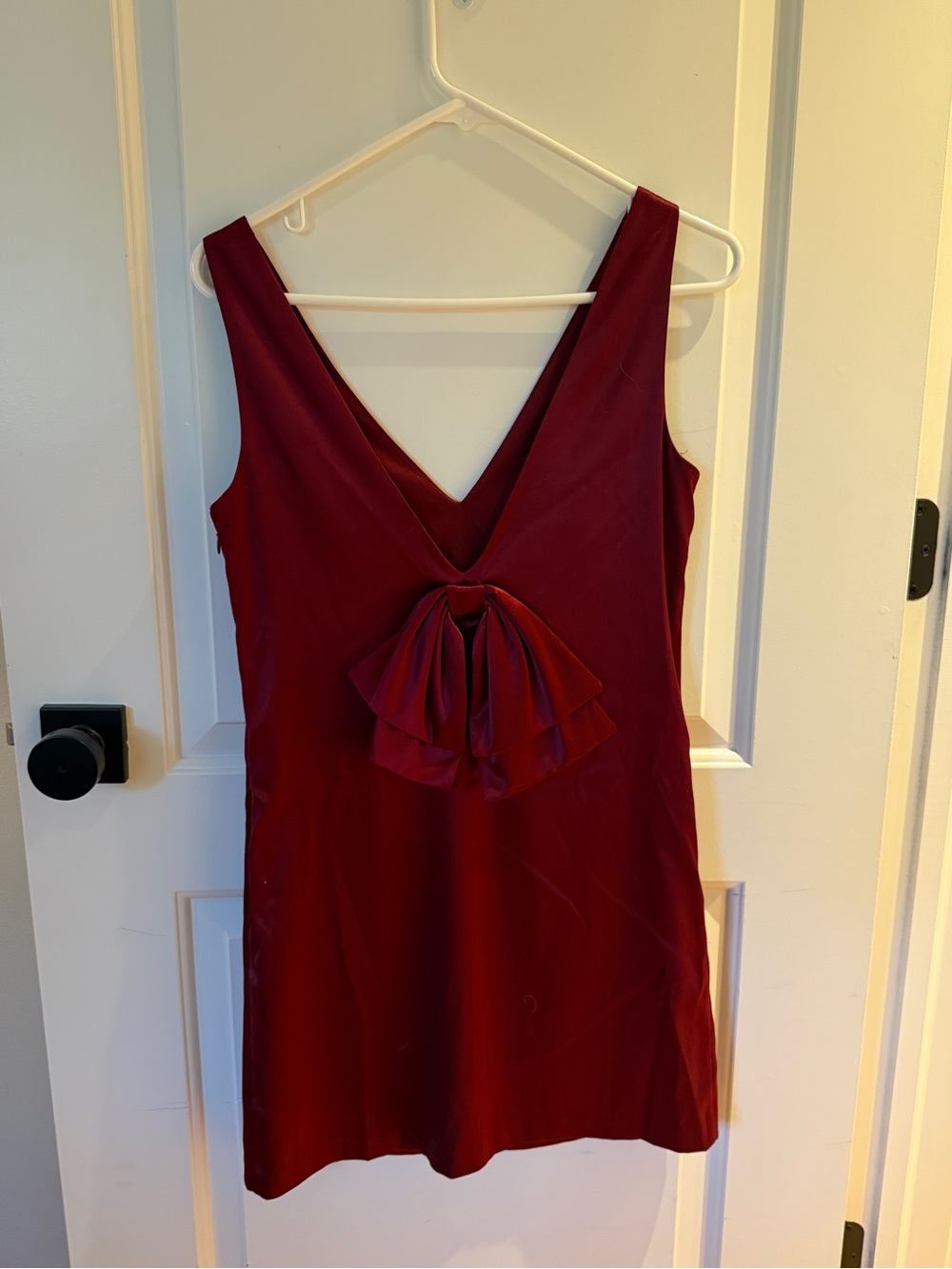 Wayf Dresses | Nwt Wayf Satin Bow Mini Dress